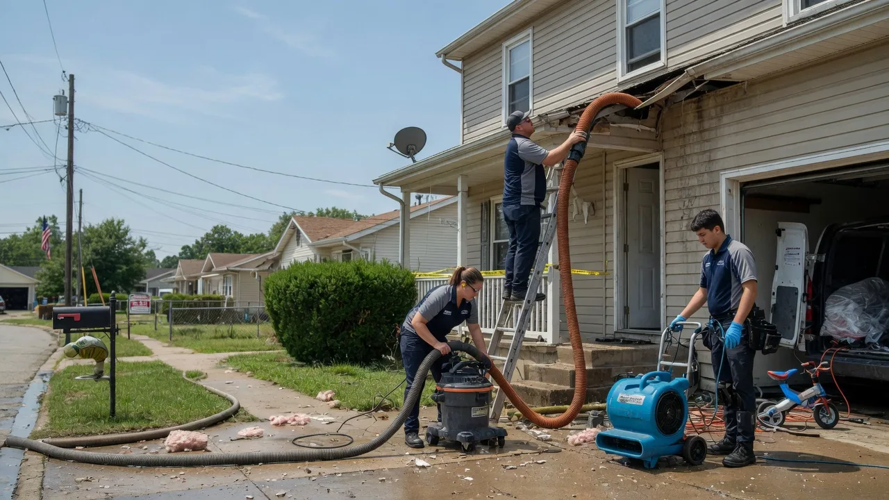 Water Damage Restoration in May, TX near me
